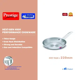 prestige TriPly Fry Pan 22 cm diameter 1.2 L capacity image 3