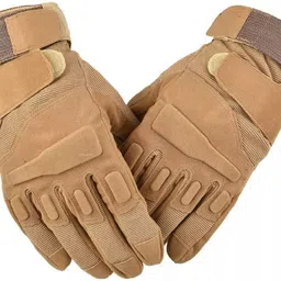 Breathable Touch Screen Knuckle Protective Outdoor Full Finger Tactical Gloves Gym & Fitness Gloves-image-1