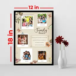 rangghaar Customize Collage Photo Frame for Birthday & Anniversary Gifts (A3) 18 inchPhoto Frame image 2