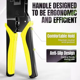 civon Rj45, Rj11 Cat5e/cat6 LAN 2 in 1 Modular Crimping Tool Networking Cat5 Cat6e Lan Cable Crimper Crimping Tool Manual Crimper image 2