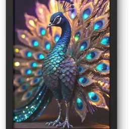 stuthi arts Wood Table Photo Frame image 1