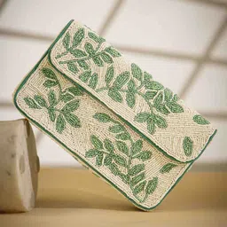 anekaant Party Green Clutch-picture-17