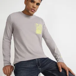 Lee Men Graphic Printed Slim Fit Cotton T-shirt-picture-25