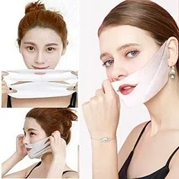 bhakti creation V Line Lifting Face Mask, Double Chin Reducer Mask V Shaped Slimming Face MaskFace Shaping Mask image 4