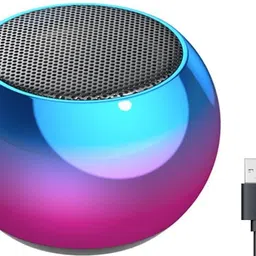 Saibaba Insulators Good Quality Mini Boom Wireless Portable Extra Bass with Type C Cable 5 W Bluetooth Party Speaker-image-69