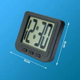 regals choice Digital Black Clock image 2