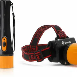 enwalk Dual Light Combo|Heavy-Duty LED Archer + Hands-Free Headlamp|Rechargeable Lights Torch-picture-18