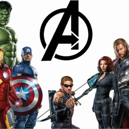 skyolla 59 cm Avenger Wall Sticker – Self Adhesive Vinyl Décor for Kids’ Room, Nursery Room Self Adhesive Sticker image 1