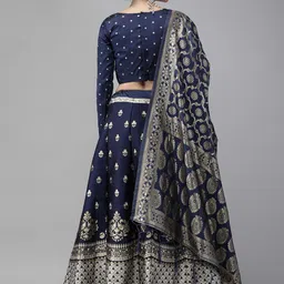 divastri Self Design Semi Stitched Lehenga Choli image 2