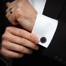 EXOTICA Fashions Brass Cufflink Set image 3