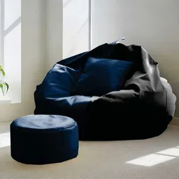 shira 24 4XL Tear Drop Bean Bag Cover(Without Beans) image 2