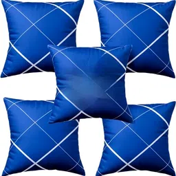 ypoloipo Combo Set Of 5 Cushion And 2 Microfibre Abstract Bolster Pack of 7 image 2