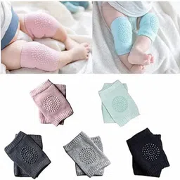 ablue clipper Baby Knee Pads for Crawling, Anti-Slip Stretchable Elastic Cotton Kneecap Multicolors Baby Knee Pads-picture-19