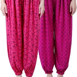 uzmano Printed Viscose Women Harem Pants-picture-11