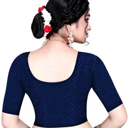 mayank bazaar U-Neck Women Blouse image 2