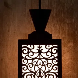 zuper 3 Light Creative Wooden Pendant Light. Lamp suitable for Living Room,Foyer,Bedroom,Hallway Pendants Ceiling Lamp Pendant Lamp Ceiling Lamp image 3