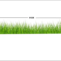 vaishali creation 12 inch decorative ac grass wall sticker Reusable Sticker image 3