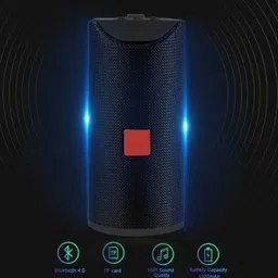 Musify 2021 BRAND NEW TOP SELLING TG-113 Extra Baas Stereo 3D Thunder Beat sound| Splash proof| Water resistant | mini Home theatre| AUX supported| wireless Speaker| Long hour battery Life 10 W Bluetooth Laptop/Desktop Speaker image 5