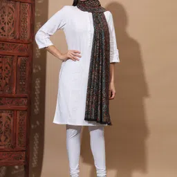 Zamour Ethnic Motif Woven Design Kashmiri Shawl image 3