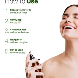 LOVE EARTH Multipot Lip-Cheek-Eyelid Tint 8g & Collagen Boosting Toner 100ml image 3