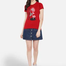 Fabflee Pack Of 3 Graphic Printed Cotton T-Shirt image 3