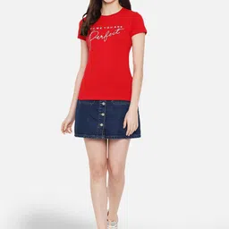 Fabflee Pack Of 3 Typography Printed Regular Fit Pure Cotton Casual T-Shirt image 4