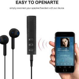 twixxle v4.2 Car Bluetooth Device with 3.5mm Connector, Adapter Dongle, Audio Receiver image 2