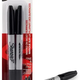 sharpie Twin Tip Black Permanent Marker Use for Anywhere-picture-19