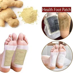 luxorio Kinoki Cleansing Foot Pads – 10pcs Ginger Salt Detox for Full Body Cleanse-picture-43