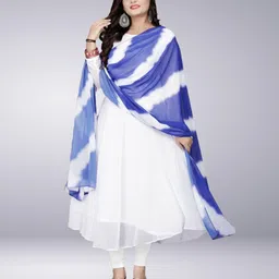 hevny Women Georgette Kurta Set image 1