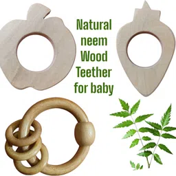 shreeja shilpcraft For Baby 6 month to 15 month with Ring Rattles Soother image 2