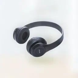Portable Folding Wireless with Merged Bass Elements Bluetooth & Wired Headset-image-3
