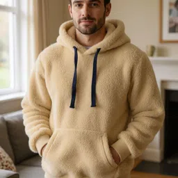 bellwit Men Full Sleeve Solid Hooded Sweatshirt-picture-32