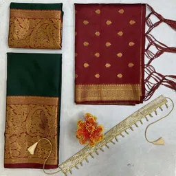 immy Self Design Semi Stitched Lehenga Choli image 3