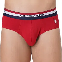 u.s. polo assn. Pack of 2 Solid Men Brief image 3
