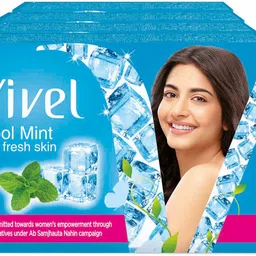 vivel Cool Mint Soap Bathing Bar, for Soft, Glowing & Moisturized Skin-picture-27