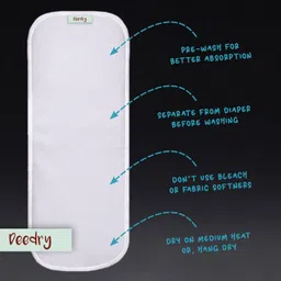 deedry Washable Reusable No Leakage Babies Cloth Diapers (3 months-3 years)(5-18kg)(3) image 2