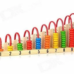 kaarpaagaa inc Wooden Calculation Shelf | Abacus Maths Learning Early Educational Kit Toy image 2