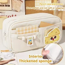 akvanar pencil box pouch 1 Art Polyester Pencil Box image 1