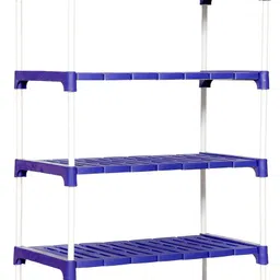 novatic File Holder Desk Organizer, Office Storage, Book Shelf, Free Standing Cabinet Metal Open Book Shelf image 2