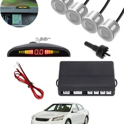 peeps store Universal 4 Silver Reverse Parking Sensor-PS25B390 Universal 4 Silver Reverse Parking Sensor-PS25B390 Parking Sensor-picture-17