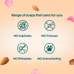 himalaya Almond & Rose Soap 75g (Pack of 6) image 5