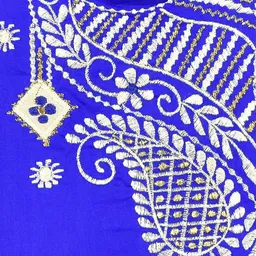 BAESD Boys Ethnic Motifs Embroidered Thread Work Pure Cotton Kurta with Dhoti Pants image 2