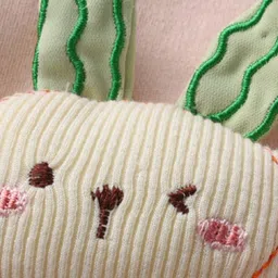 StyleCast Pink Infants Girls Self Design Cotton Romper image 4