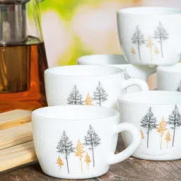 cello Opalware Tea/Coffee Cup Medium (Set of 6pcs) image 1