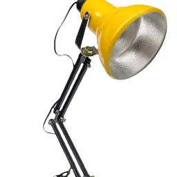 billiejean Diseno Yellow Adjustable Study Lamp With Aluminium Base image 5