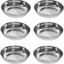 a & h enterprises Stainless Steel Dessert Bowl Medium Plain Bowls Katori for Dinnerware,Serveware, Sweet Dish Serving Bowl-picture-22
