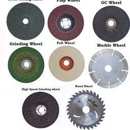 inditrust new 950w Sliding Angle Grinder Machine with 8pc Multi type wheel set Angle Grinder image 3