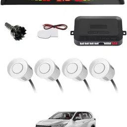 zplus Universal 4 White Reverse Parking Sensor With LED Display For Cars-153 Safety of Passengers/Car One Alarm Kit-1186 Parking Sensor-picture-24