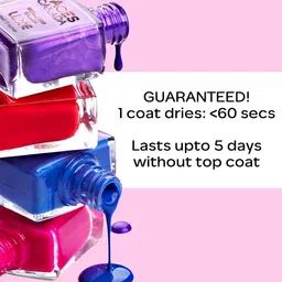 FACES CANADA Ultime Pro Splash Luxe Quick-Dry Nail Enamel 12ml - Onahau Bay L03 image 5